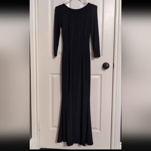 Navy Blue Formal Dress